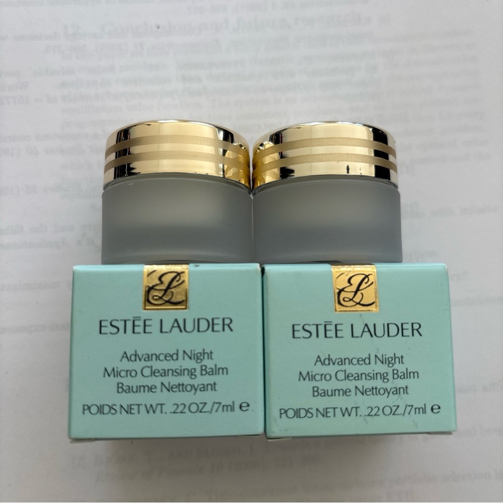 Lot Of 2 Estee Lauder Advanced Night Micro Cleansing Balm 7ml Each